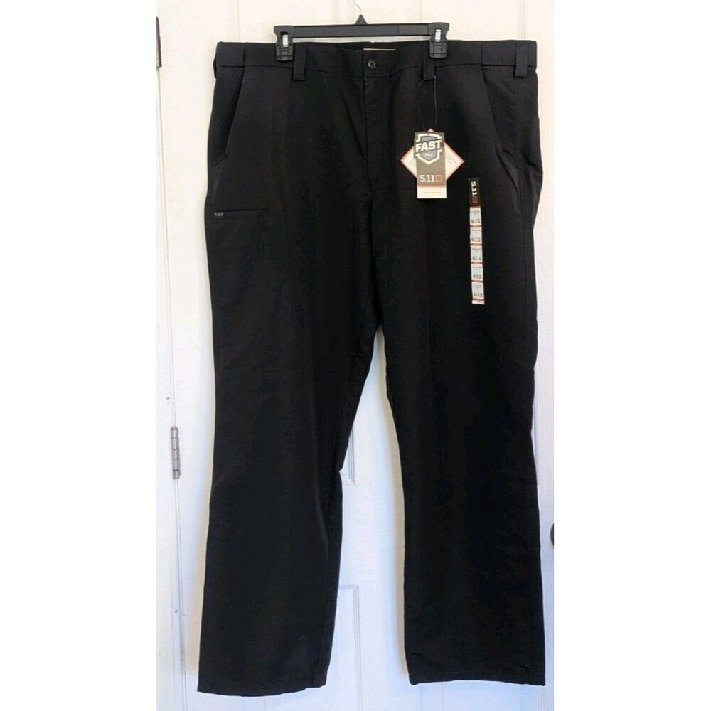 Men’s 5.11 Tactical Pants Size 44x36 Black Tactical Work Cargo New With Tags